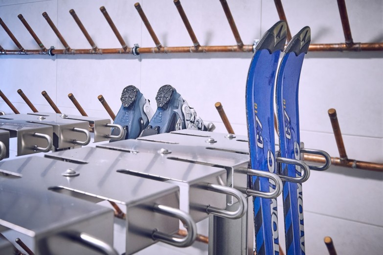 Skischuh- und Skiraum