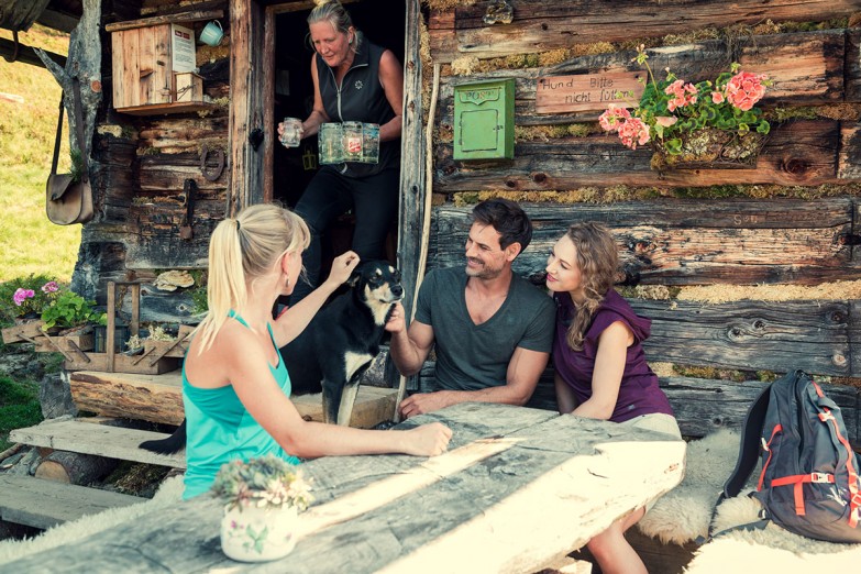 Rast auf der Almhütte © TVB Eben im Pongau